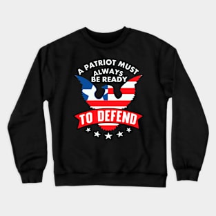 AMERICAN PATRIOT Crewneck Sweatshirt